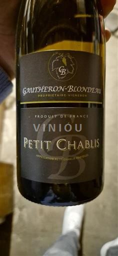 Bourgondië Petit-Chablis Gautheron-Blondeau 2022