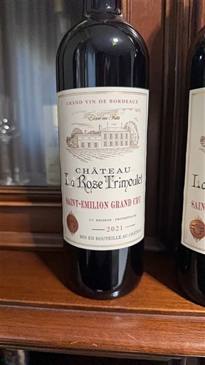 Bordeaux Saint-Émilion Grand Cru Grand Cru Château La Rose Trimoulet 2021
