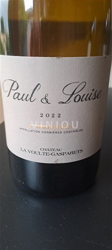 Languedoc Corbières Château La Voulte-Gasparets Paul & Louise 2022