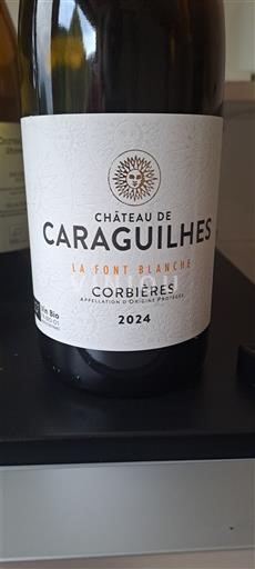 Languedoc Corbières Château Caraguilhes La Font Blanche 2024
