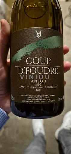 Loire-dalen Anjou Domaine Ménard Coup d'Foudre 2021