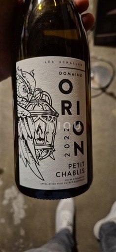 Burgundi Petit-chablis Domaine Léa Schaller Orion 2022