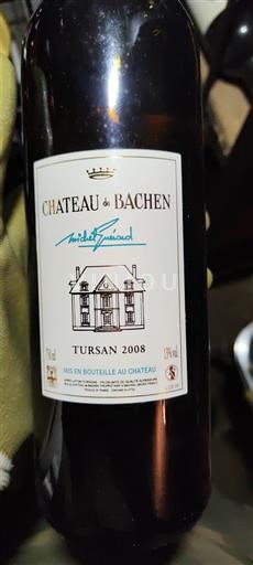 Sudoeste Tursan Château Bachen 2008