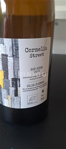 Languedoc och Roussillon Aude Clos Countea Cornelia Street 2021