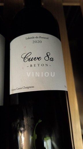 Bordoja Lalande-de-pomerol Château Canon Chaigneau Cuve 8a Béton 2020
