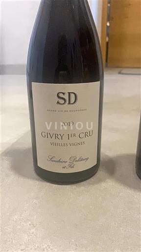 Bourgogne Ikke specificeret Premier Cru Sandrine Dubreuil et Fils Vieilles Vignes 2019