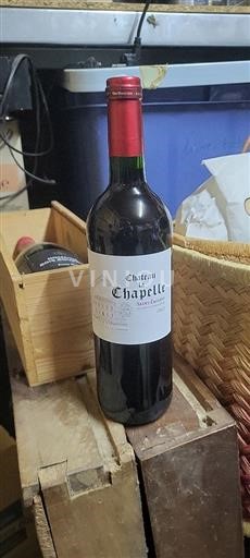 Burdeos Saint-Émilion Château La Chapelle 2022