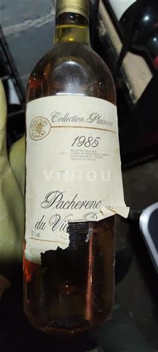 Sudoeste Pacherenc-du-vic-bilh Collection Plaisance 1985