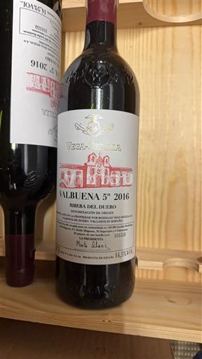 Castilien og León Ribera del Duero Vega Sicilia Valbuena 5º 2016