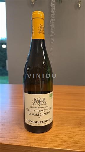 Borgoña Pouilly-fuissé Premier Cru Domaine Beauregard La Maréchaude 2022