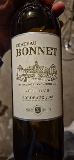 Bordeaux Château Bonnet Réserve 2018