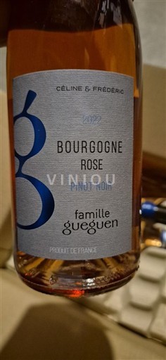 Burgundsko Burgundsko ružové Famille Gueguen 2022