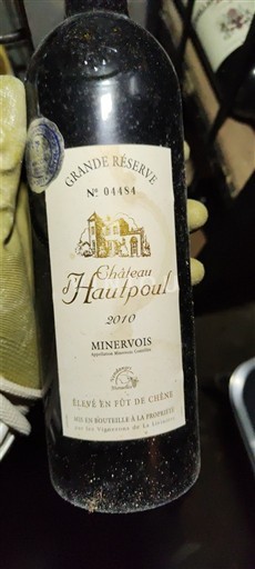 Linguadoca Minervois Château Hautpoul Grande Réserve 2010