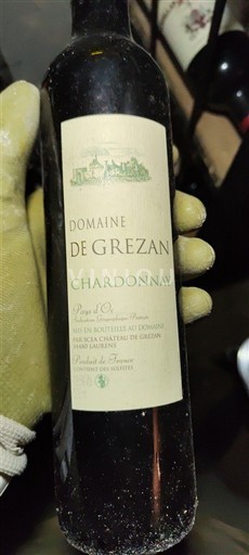 Languedoc và Roussillon Vùng đất Oc Domaine Grezan Chardonnay Không niên vụ