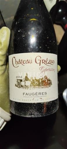 Languedoc Faugères Château Grézan Expression 2012