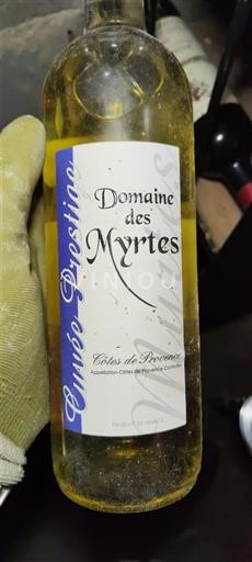 Provansa Côtes-de-Provence Domaine Des Myrtes Prestige 2011