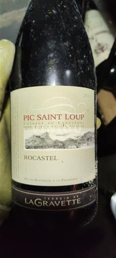 Languedoc Pic-Saint-Loup Terroir de Lagravette Rocastel 2011
