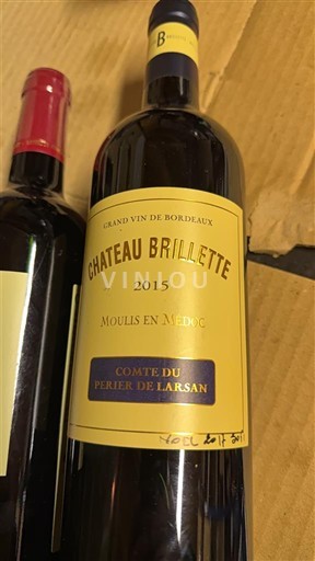 Bordeaux Moulis-en-Médoc Château Brillette 2015