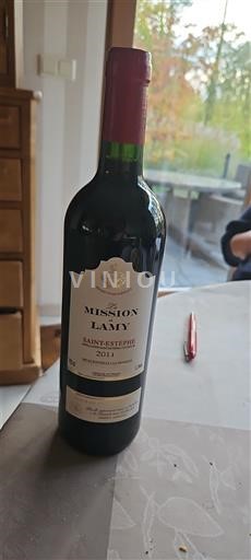 Burdeos Saint-Estèphe Mission Lamy 2011