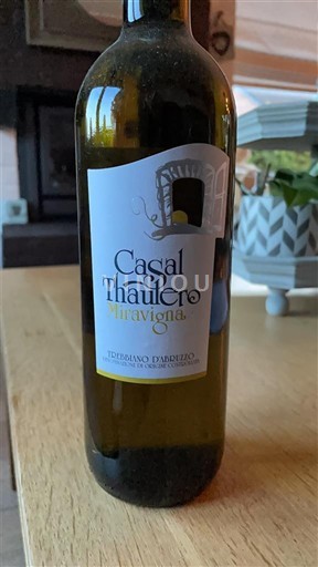 Viner Blanc sec Trebbiano d'Abruzzo Casal Thaulero 2021 Italien Abruzzerna Trebbiano d'Abruzzo DOC