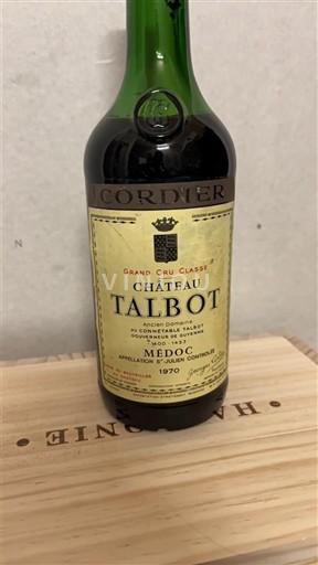 Bordeaux Saint-Julien Grand Cru Château Talbot 1970