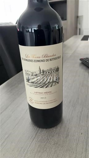 Bordeaux Listrac-Médoc Domaine Les Terres Blanches - Les s Edmond de Rothschild 2013