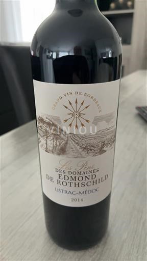 Bordeaux Listrac-Médoc Domaine Des s Edmond de Rothschild Le Pré 2014