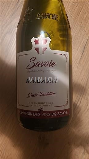 Savoie and Bugey Apremont Comptoir des Vins de Savoie Tradition 2024