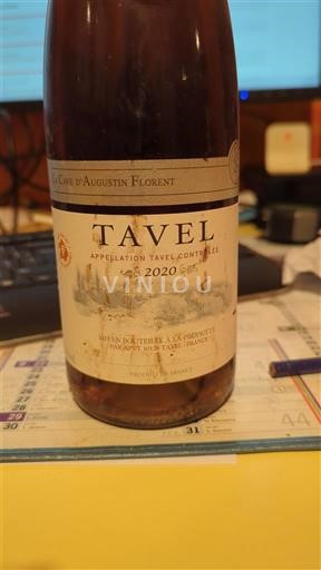 Thung lũng Rhône Tavel La Cuvée Augustin Florent 2020
