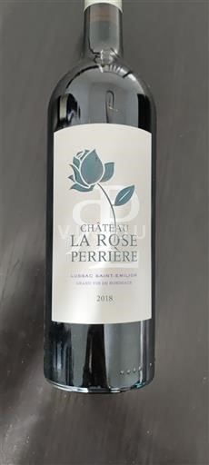 Bordeaux Lussac-saint-émilion Château La Rose Perrière 2018