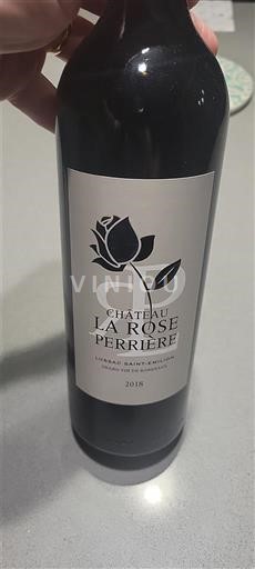 Bordoja Lussac-Saint-Émilion Château La Rose Perrière 2018