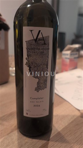 Valais Saillon Grand Cru Valentin Andrei de Sallion Completer 2024