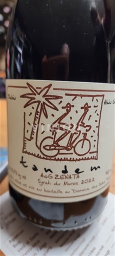 Benslimane Vino iz Benslimana Domaine Ouled thaleb AOC ZENATA 2022