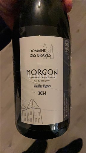Beaujolais Morgon Domaine Des Braves Vieilles Vignes 2024