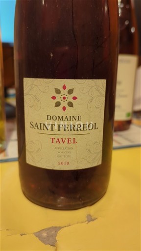 Valle del Rodano Tavel Domaine Saint Ferreol 2019