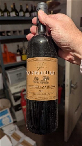 Bordeaux Castillon-côtes-de-bordeaux Château Hyot Lionel Dufour 2000