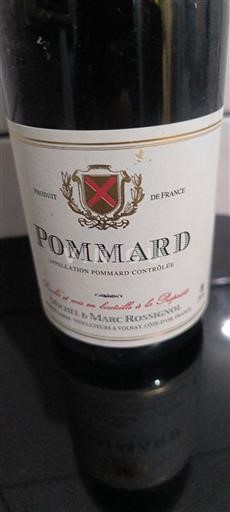 Burgundi Pommard Michel & Marc Rossignol 2007