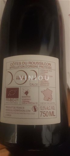 Roussillon Côtes-du-Roussillon Olivier Pithon Lais 2022