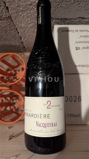 Rhône Valley Vacqueyras Domaine La Monardière Les 2 Monardes 2011