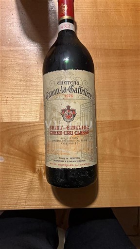 Bordeaux Saint-Émilion Canon-la-Gaffelière 1976