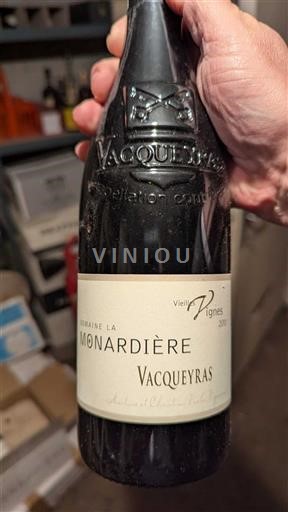 Rhônedalen Vacqueyras Domaine La Monardière Vieilles Vignes 2011