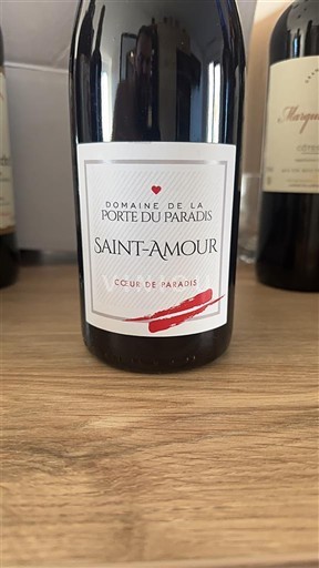 Beaujolais Saint-Amour Domaine La Porte du Paradis Coeur de Paradis 2019