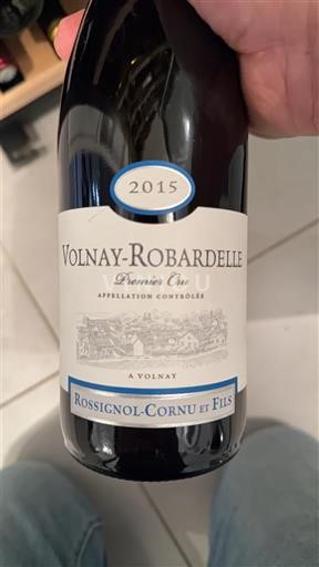 Borgoña Volnay Premier Cru Rossignol-Cornu et Fils Volnay-Robardelle 2015