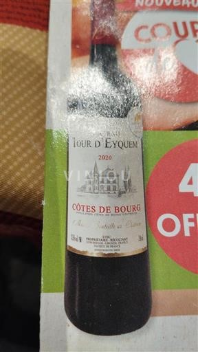 Burdeos Côtes-de-bourg Tour Eyquem 2020