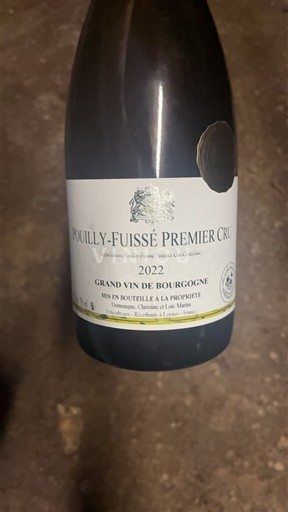Burgundsko Pouilly-fuissé Premier Cru Domaine Cordier 2022