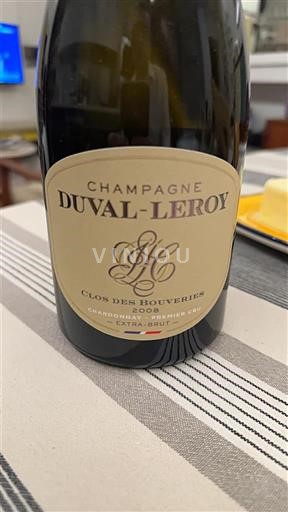 Champagne Champagner Duval-Leroy Clos des Bouveries 2008