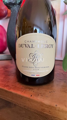 Champagne Champagner Duval-Leroy Clos des Bouveries 2008