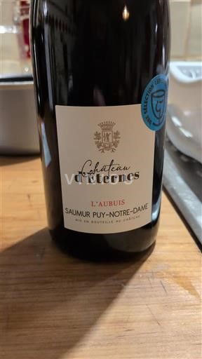 Thung lũng sông Loire Saumur Puy-Notre-Dame Château Eternes L'Aubuis Không niên vụ