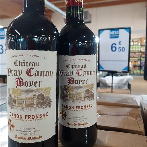 Bordeaux Canon-Fronsac Château Vray Canon Boyer Royale Neleten.