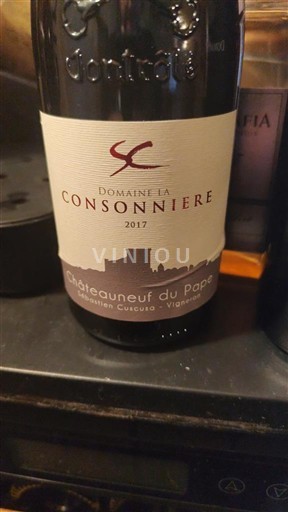 Rhônen laakso Châteauneuf-du-Pape Domaine La Consonnière 2017